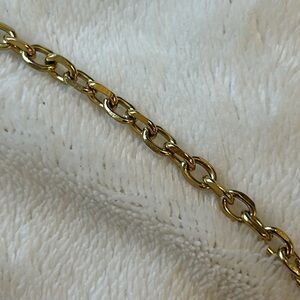 Elegant Bracelet 18k gold waterproof jewelry, sweat proof,  tarnish free,